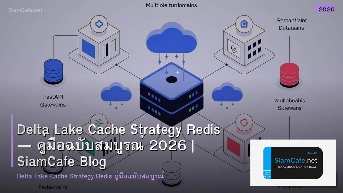 Delta Lake Cache Strategy Redis — คู่มือฉบับสมบูรณ์ 2026 | SiamCafe Blog