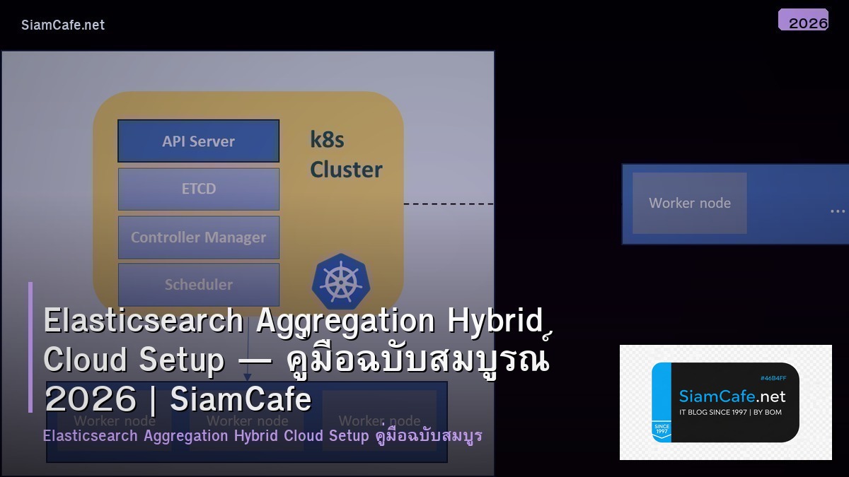 Elasticsearch Aggregation Hybrid Cloud Setup — คู่มือฉบับสมบูรณ์ 2026 | SiamCafe Blog