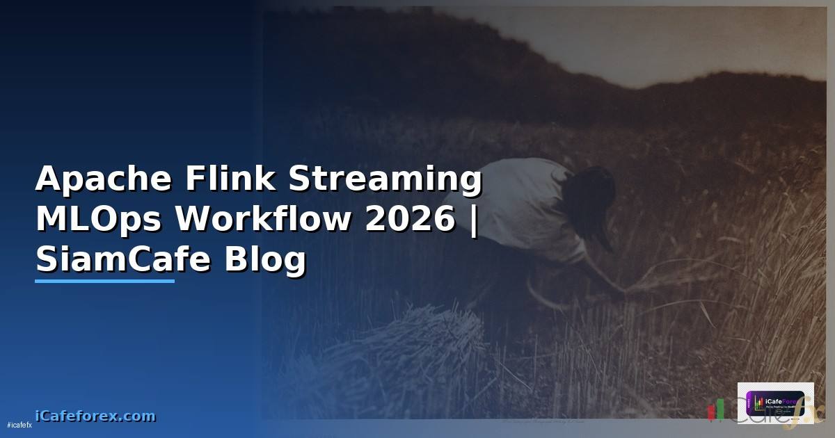 Apache Flink Streaming MLOps Workflow