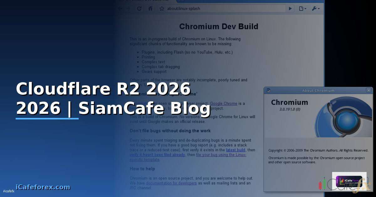 Cloudflare R2 — คู่มือฉบับสมบูรณ์ 2026 | SiamCafe Blog