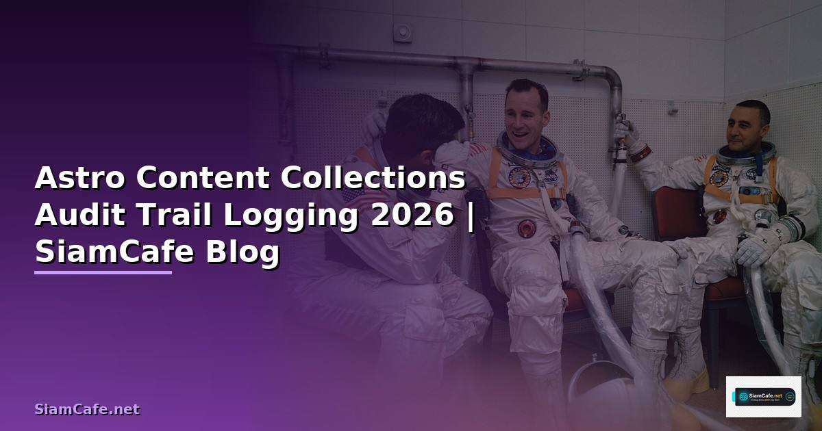 Astro Content Collections Audit Trail Logging