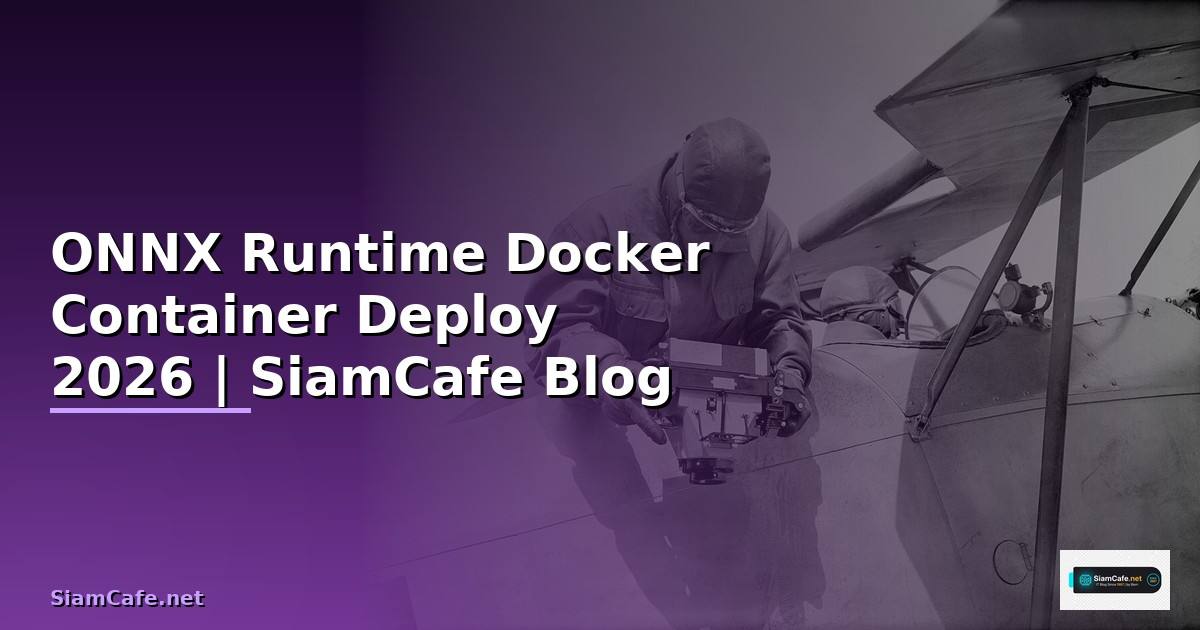 ONNX Runtime Docker Container Deploy