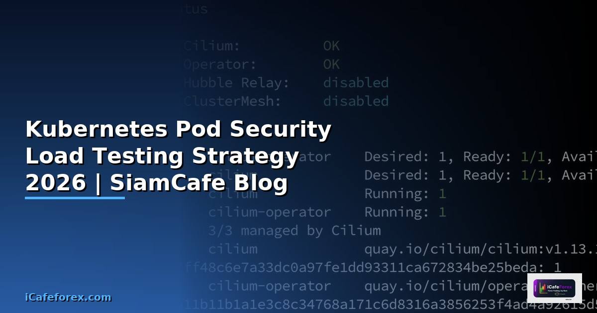 Kubernetes Pod Security Load Testing Strategy