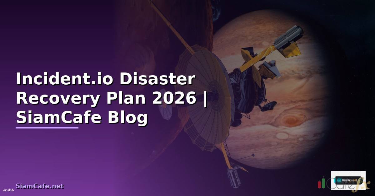 Incident.io Disaster Recovery Plan