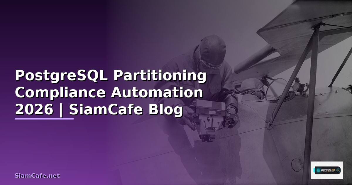 PostgreSQL Partitioning Compliance Automation