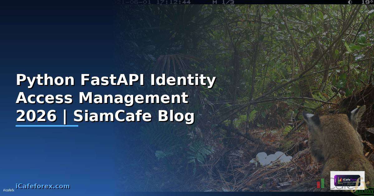 python fastapi header & Images High Quality... Python FastAPI Identity Access Management — คู่มือฉบับสมบูรณ์ 2026 ...