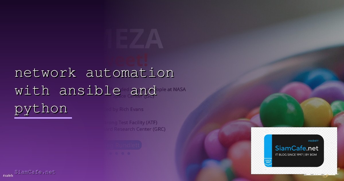 Python Automation สำหรับงาน IT คู่มือฉบับสมบูรณ์ 2026 | SiamCafe.net