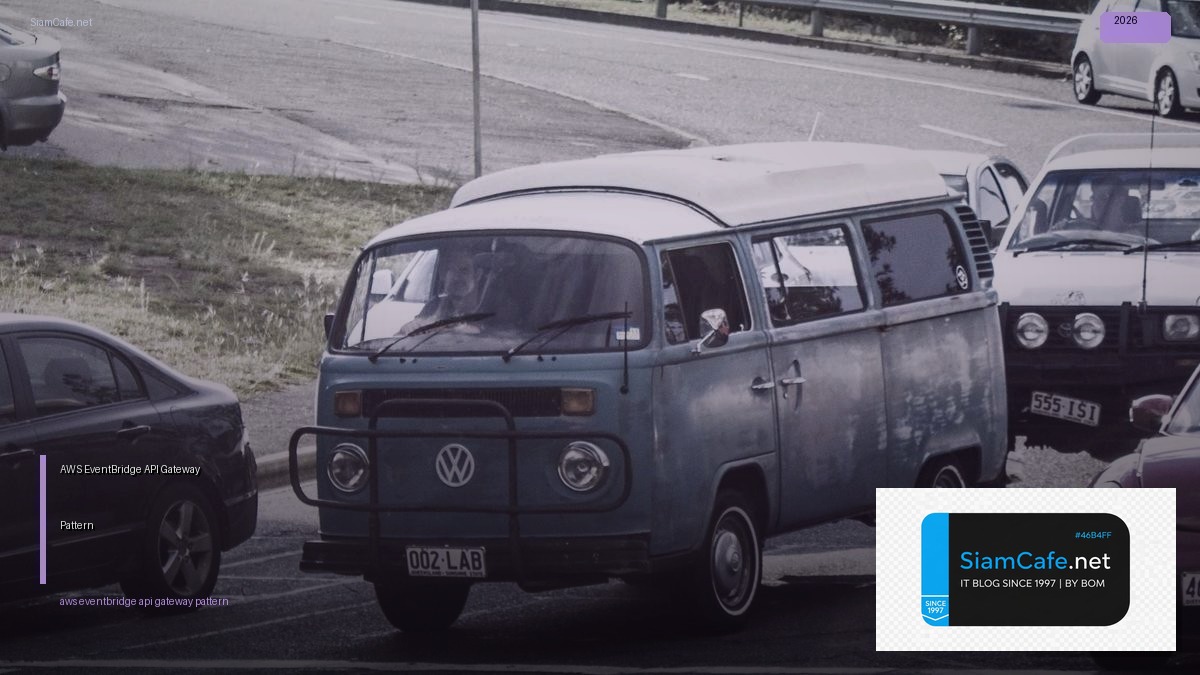 AWS EventBridge API Gateway Pattern — คู่มือฉบับสมบูรณ์ 2026 | SiamCafe Blog