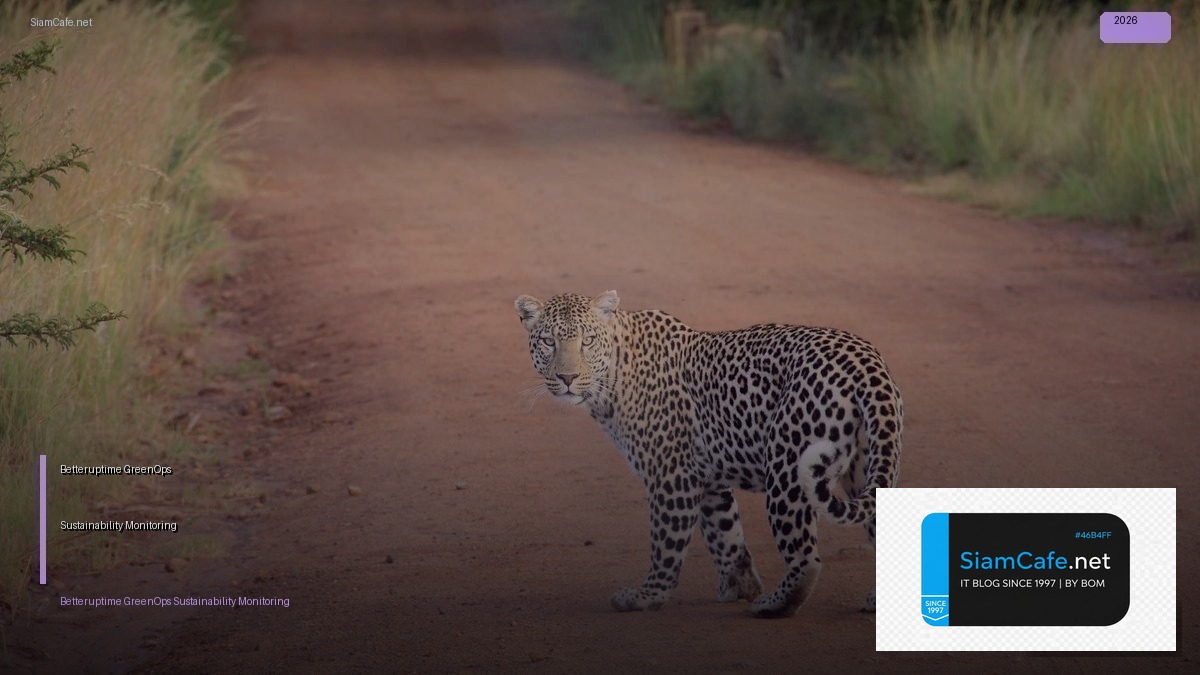 Betteruptime GreenOps Sustainability — Monitoring ที่ยั่งยืน | SiamCafe Blog