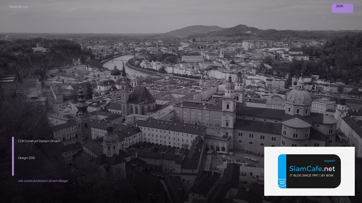 CDK Construct Domain Driven Design DDD — คู่มือฉบับสมบูรณ์ 2026 | SiamCafe Blog