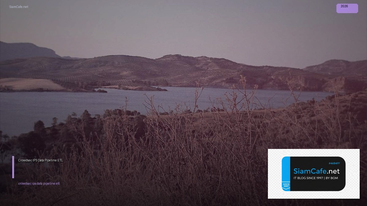 Crowdsec IPS Data Pipeline ETL | SiamCafe Blog