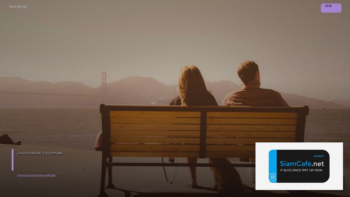 Directus CMS SSL TLS Certificate | SiamCafe Blog
