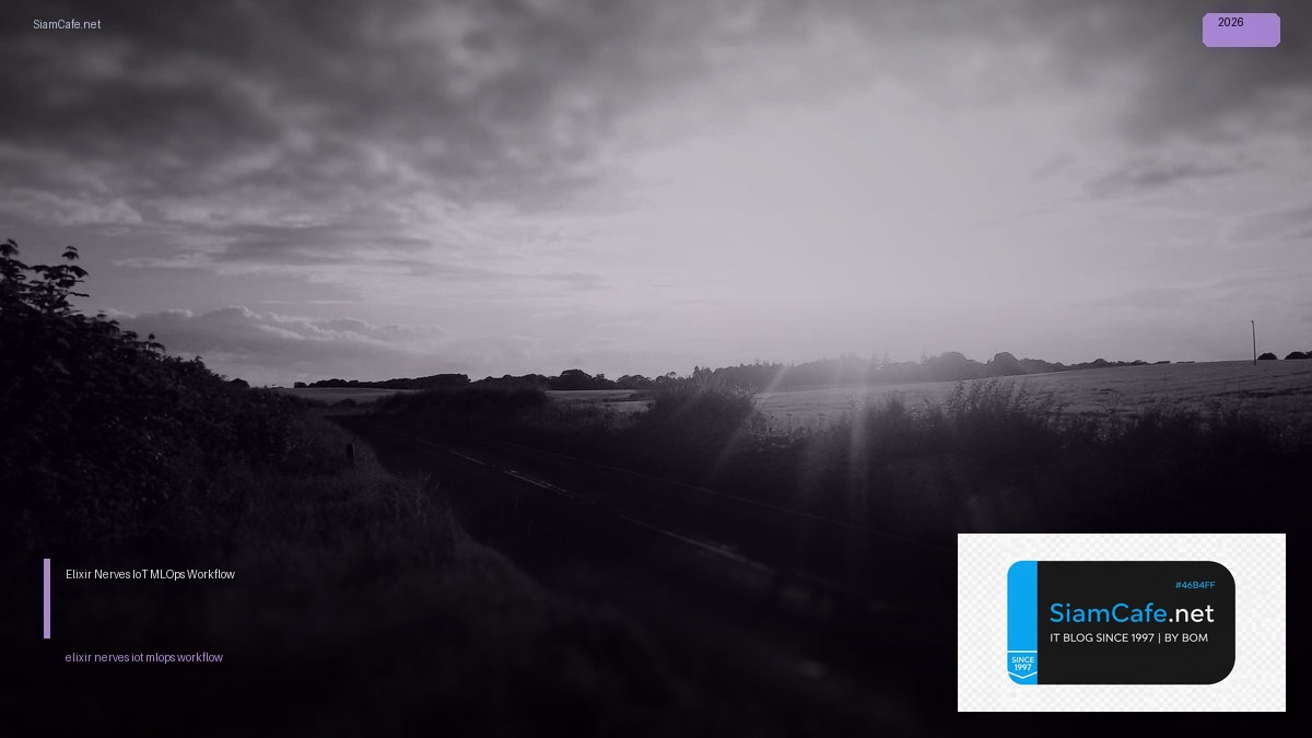 Elixir Nerves IoT MLOps Workflow | SiamCafe Blog