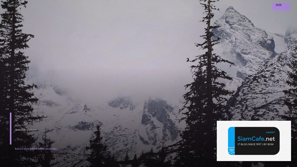 Feature Store Feast Internal Developer Platform | SiamCafe Blog