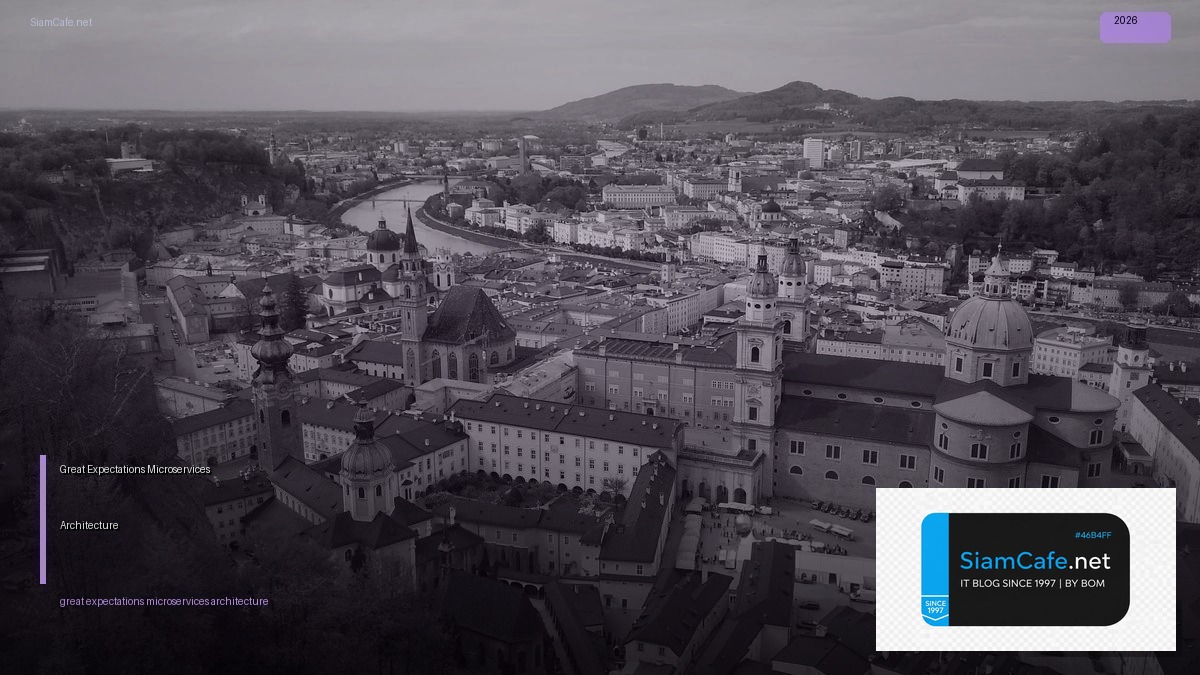 Great Expectations Microservices Architecture — คู่มือฉบับสมบูรณ์ 2026 | SiamCafe Blog