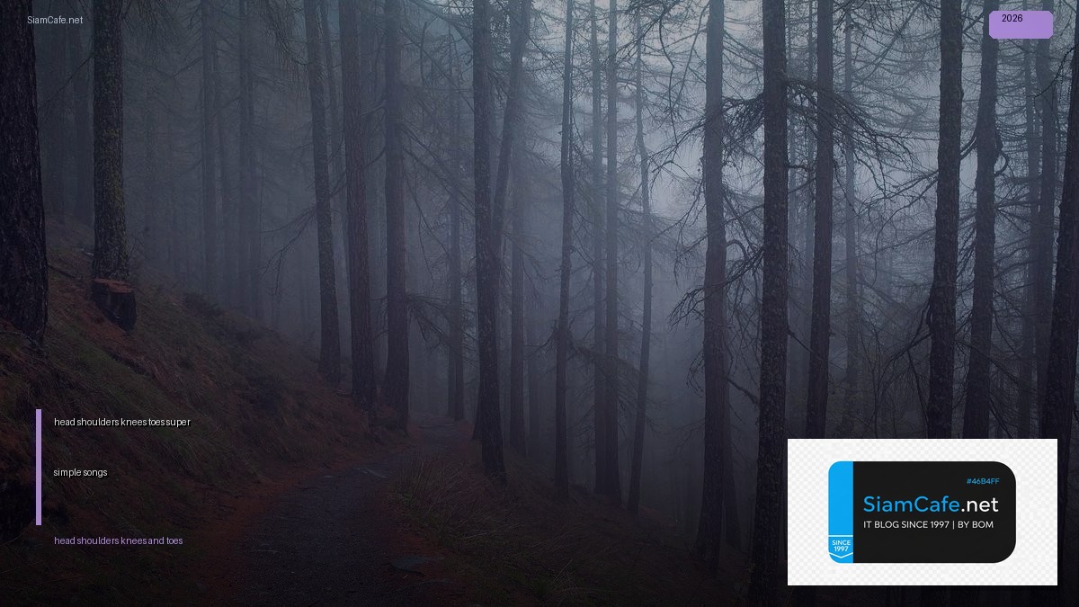 head shoulders knees and toes super simple songs — คู่มือฉบับสมบูรณ์ 2026 | SiamCafe Blog