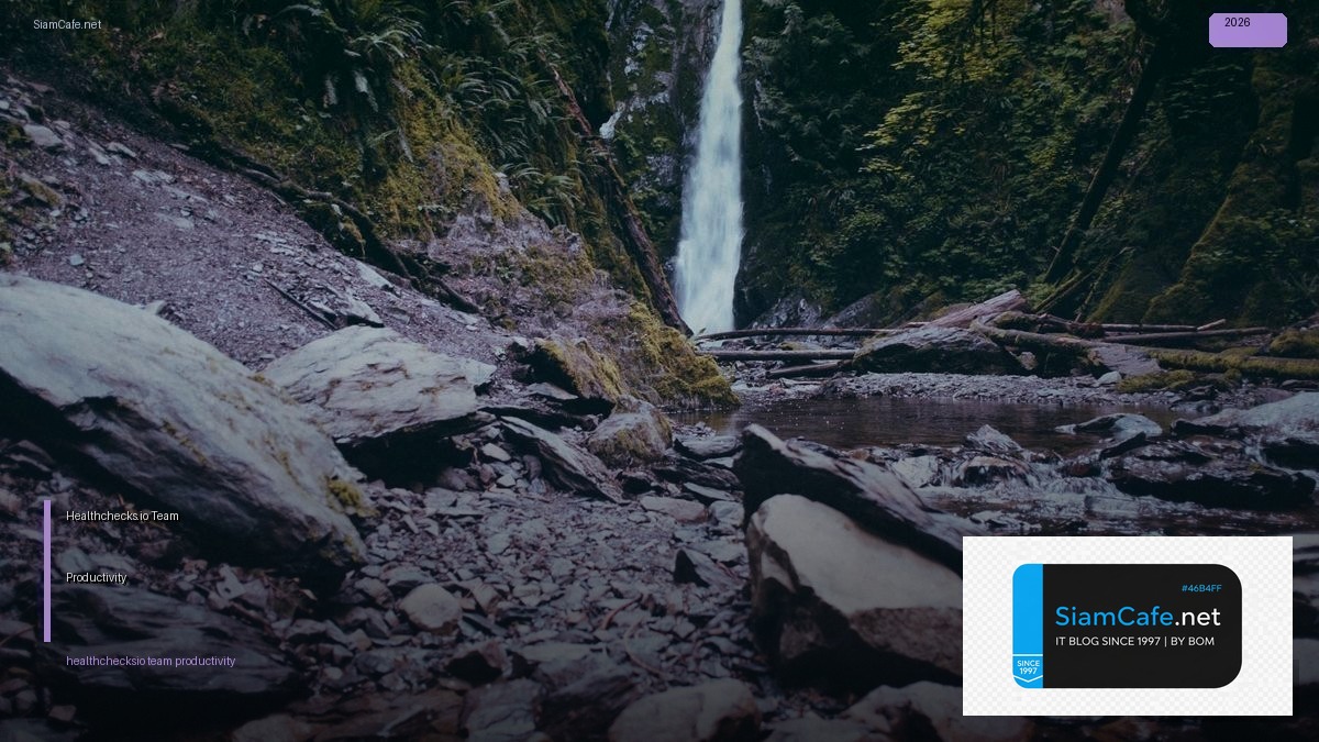 Healthchecks.io Team Productivity | SiamCafe Blog