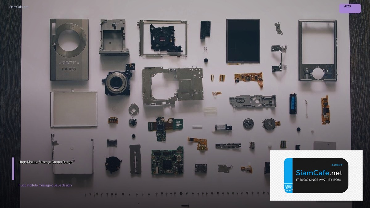 Hugo Module Message Queue Design — คู่มือฉบับสมบูรณ์ 2026 | SiamCafe Blog