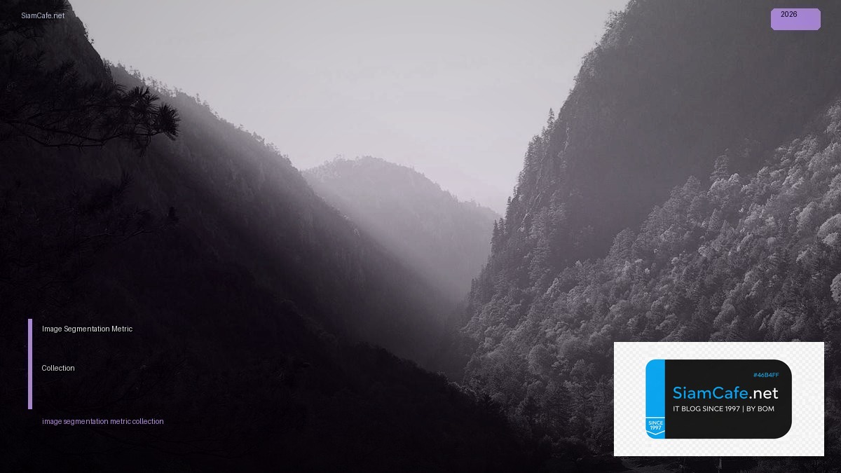 Image Segmentation Metric Collection | SiamCafe Blog