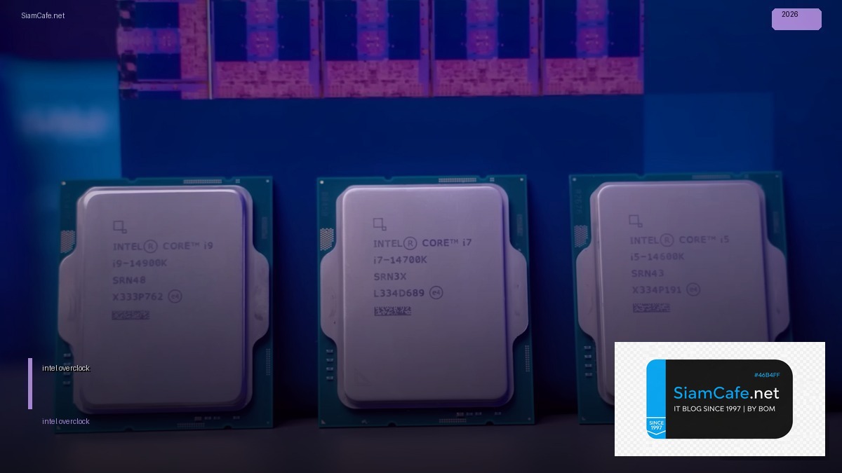 intel overclock — ทุกสิ่งที่ต้องรู้ในปี 2026 | SiamCafe Blog