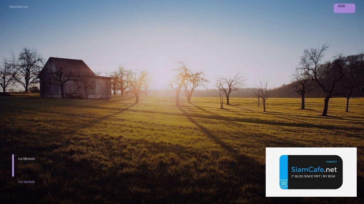 Iux Markets | SiamCafe Blog