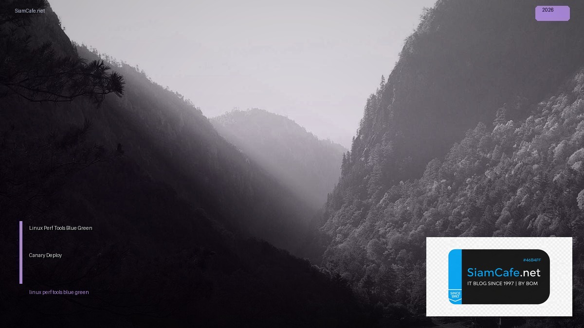 Linux Perf Tools Blue Green Canary Deploy — คู่มือฉบับสมบูรณ์ 2026 | SiamCafe Blog