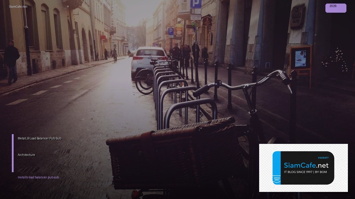 MetalLB Load Balancer Pub Sub Architecture — คู่มือฉบับสมบูรณ์ 2026 | SiamCafe Blog