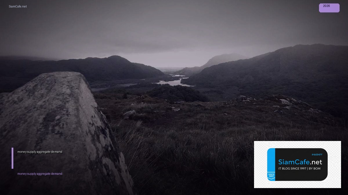 money supply and aggregate demand | SiamCafe Blog