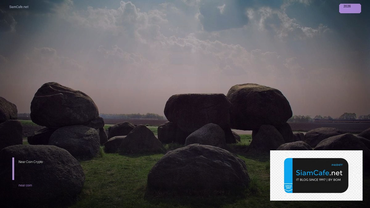 Near Coin — คู่มือ Crypto ฉบับสมบูรณ์ 2026 | SiamCafe Blog