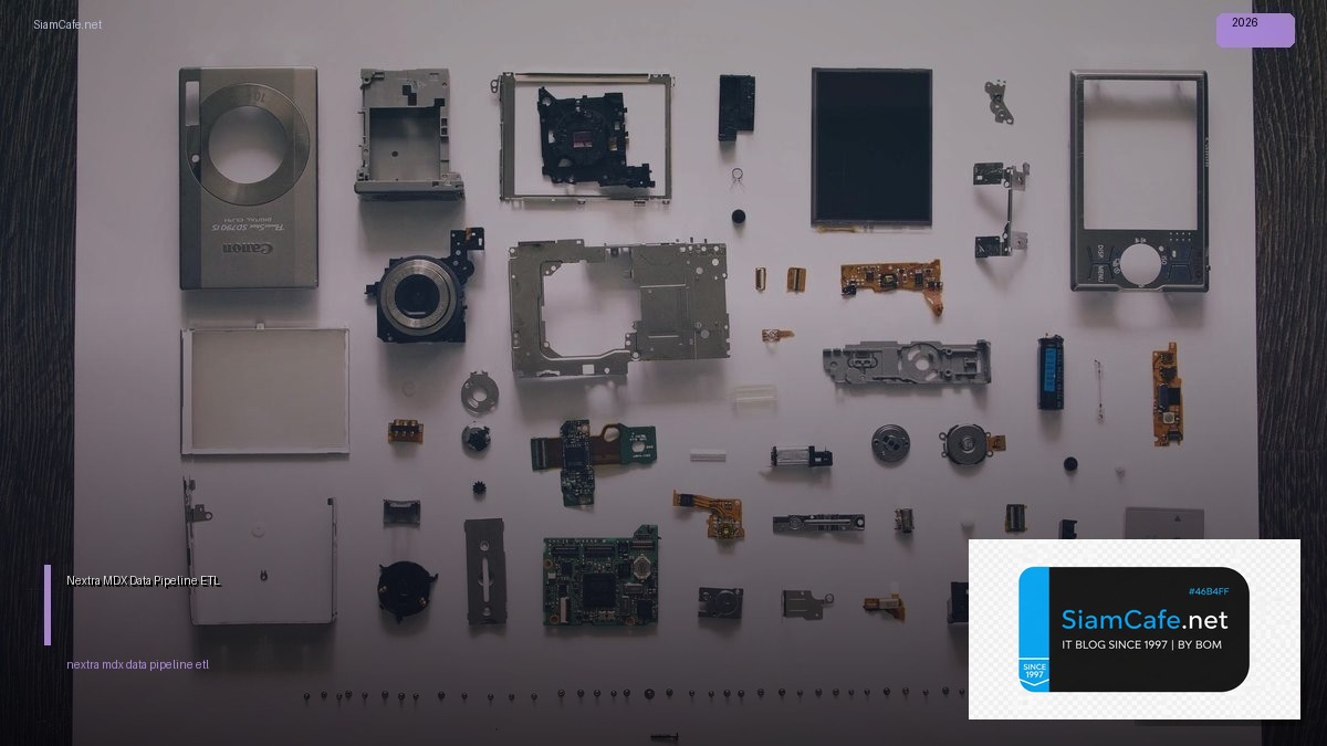 Nextra MDX Data Pipeline ETL — คู่มือฉบับสมบูรณ์ 2026 | SiamCafe Blog