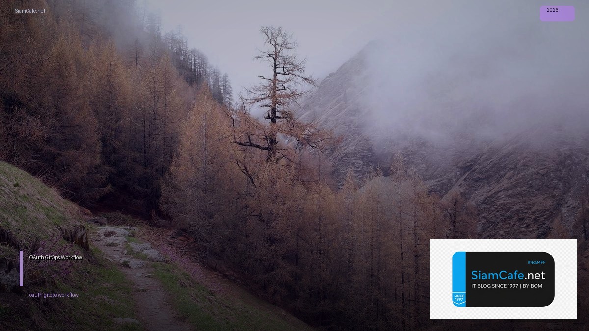 OAuth 2.1 GitOps Workflow — คู่มือฉบับสมบูรณ์ 2026 | SiamCafe Blog