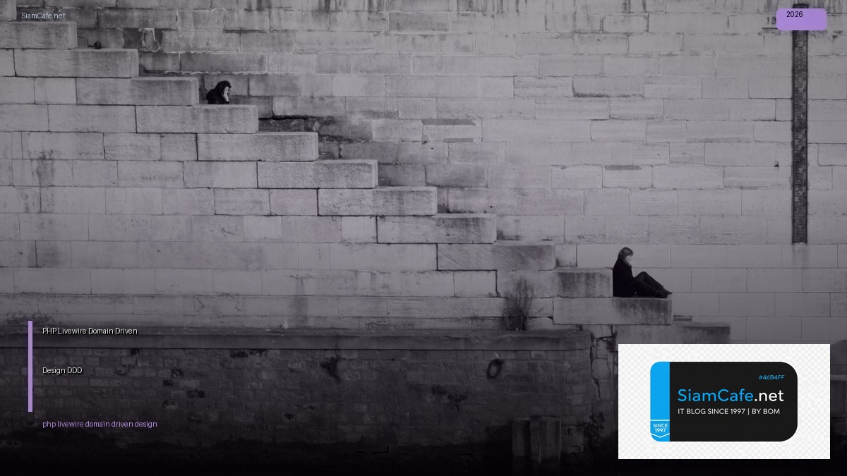 PHP Livewire Domain Driven Design DDD — คู่มือฉบับสมบูรณ์ 2026 | SiamCafe Blog