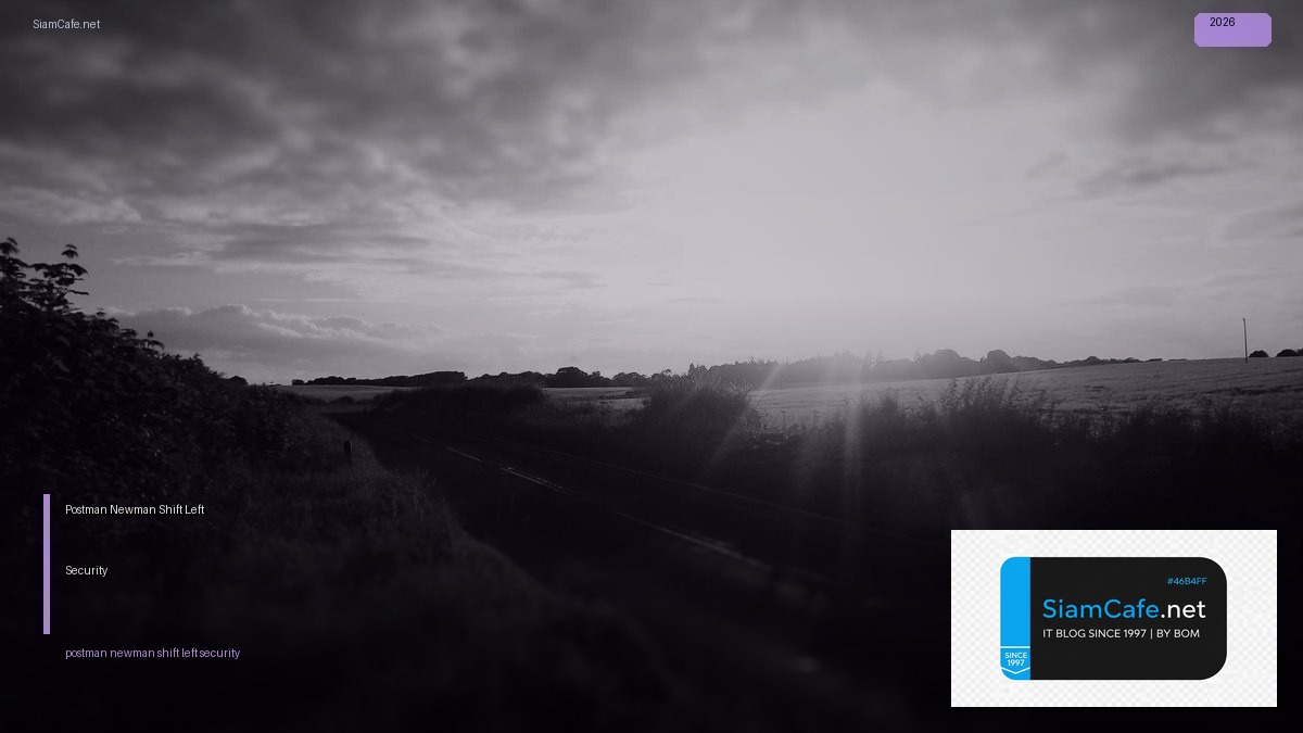 Postman Newman Shift Left Security — วิธีตั้งค่าและใช้งานจริงพร้อมตัวอย่าง