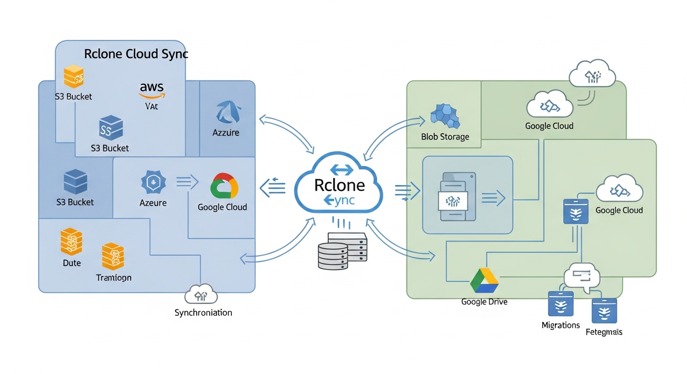 Rclone Cloud Sync — คู่มือฉบับสมบูรณ์ 2026