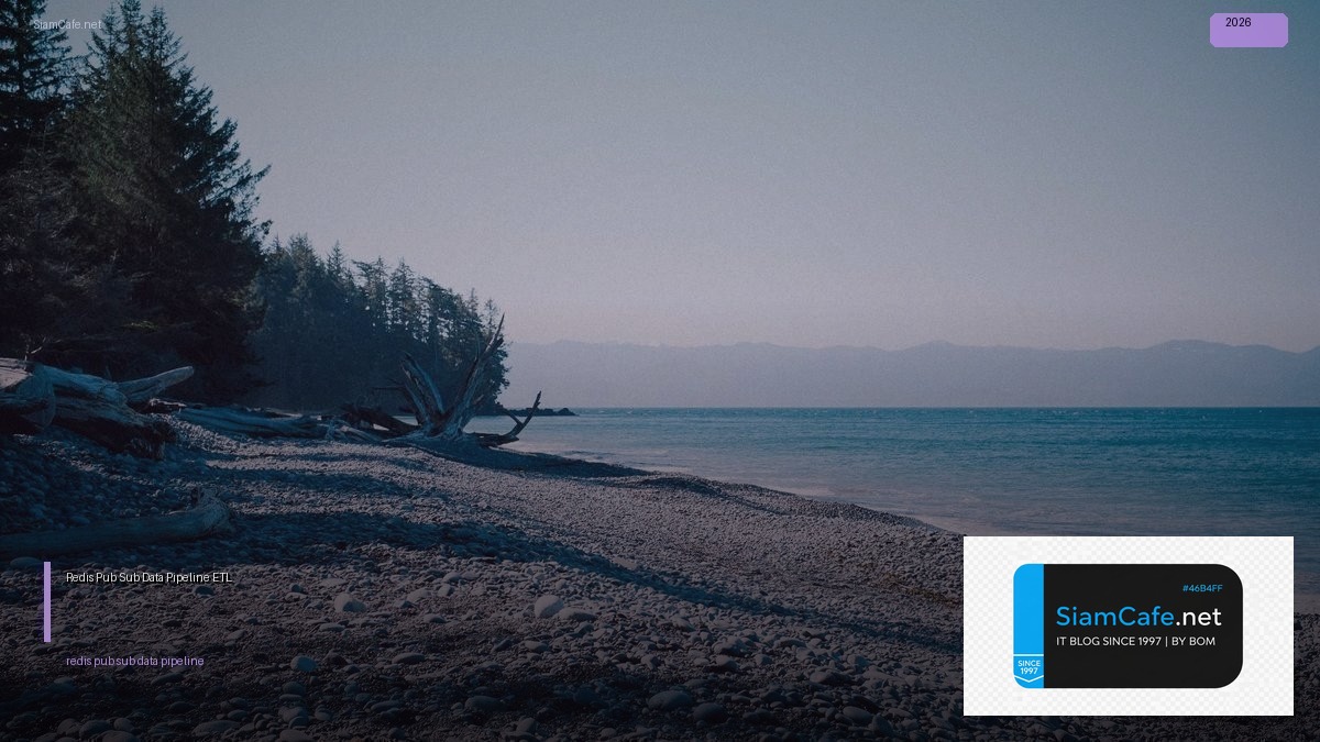 Redis Pub Sub Data Pipeline ETL — คู่มือฉบับสมบูรณ์ 2026 | SiamCafe Blog