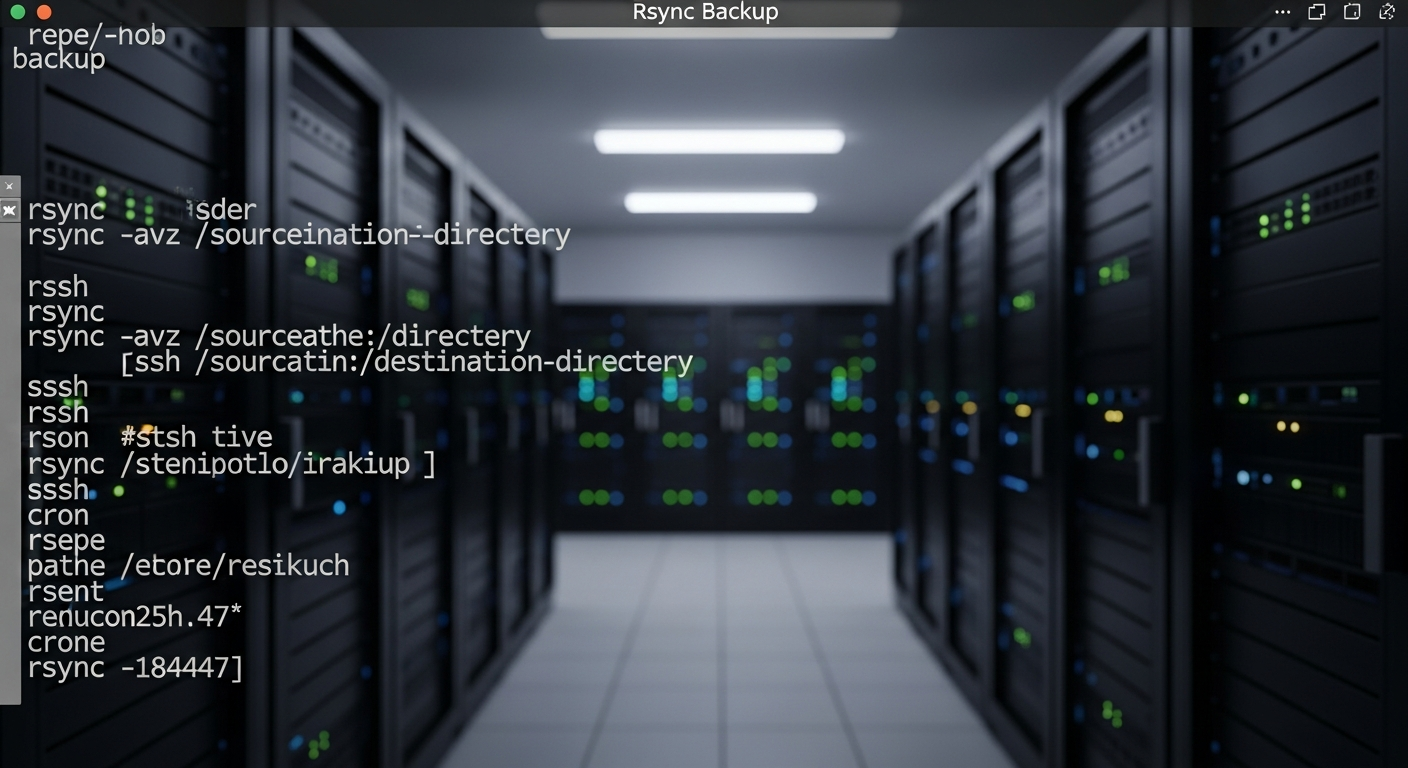 Rsync Backup Linux — คู่มือฉบับสมบูรณ์ 2026