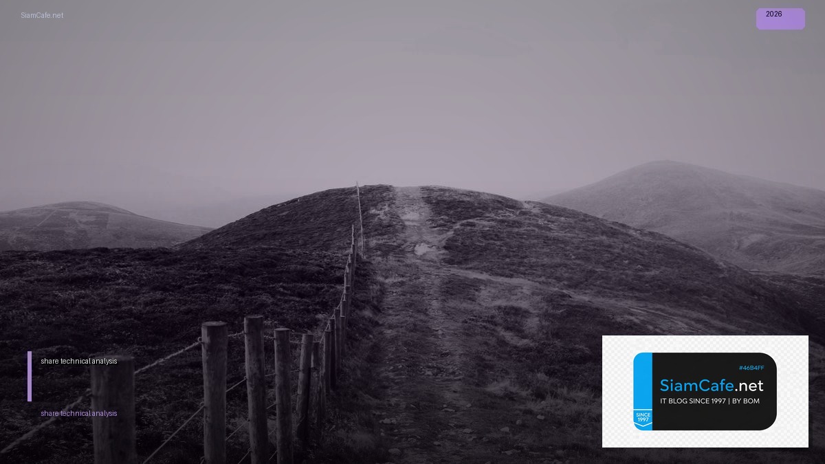 share technical analysis | SiamCafe Blog