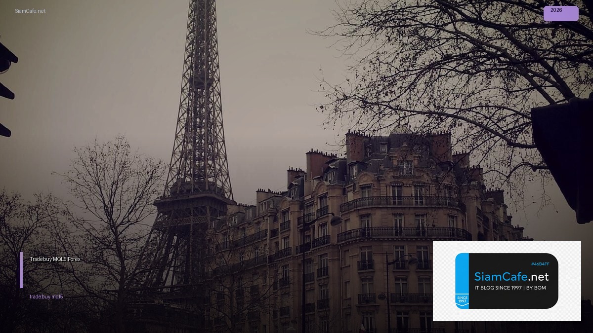 Tradebuy MQL5 — คู่มือเทรด Forex ฉบับสมบูรณ์ 2026 | SiamCafe Blog