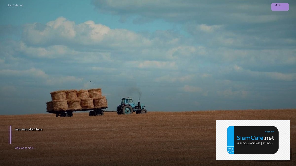 Waka Waka MQL5 — คู่มือเทรด Forex ฉบับสมบูรณ์ 2026 — ทุกสิ่งที่ต้องรู้ในปี 2026 | SiamCafe Blog